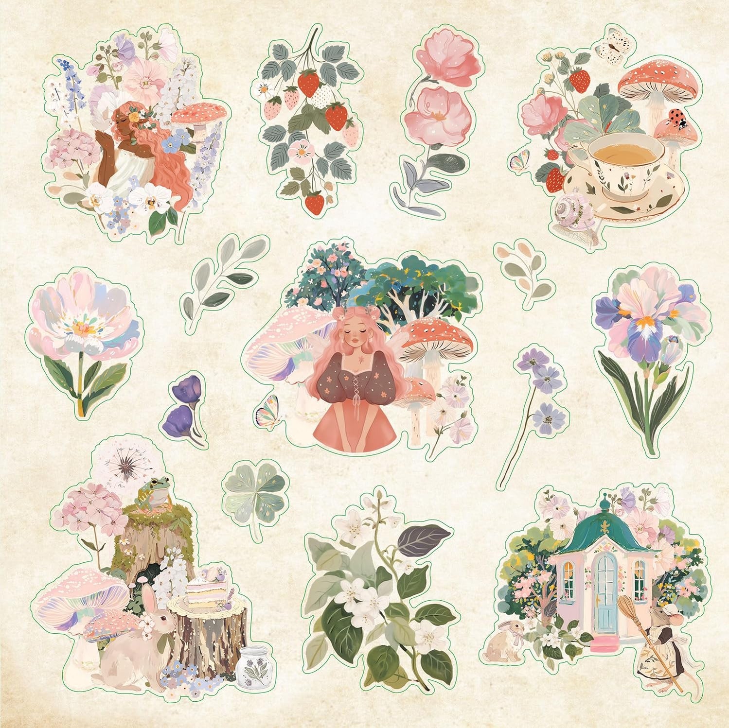 Enchanted Forest Sticker Book - Over 800 Stickers! — WashiGang