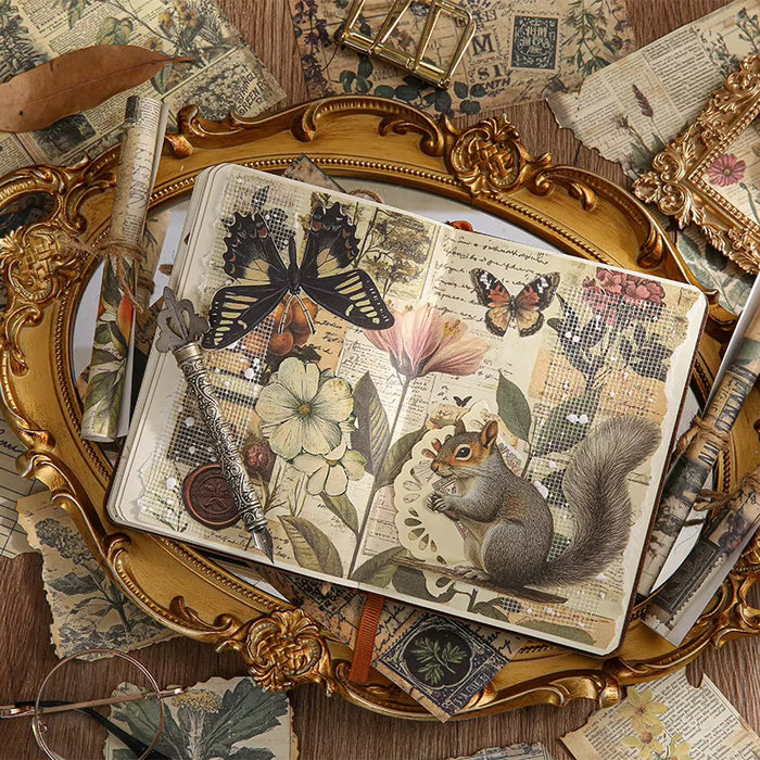 Lost Memories Collage Paper Pack - Leaf