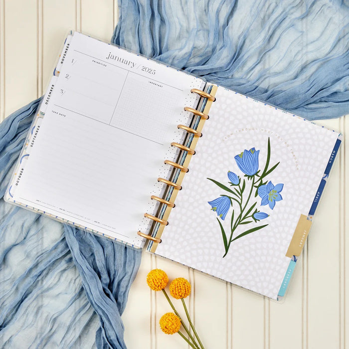 LAST STOCK! The Happy Planner 2024-2025 'Exotic Fleurs' CLASSIC HORIZONTAL Happy Planner - 18 Months