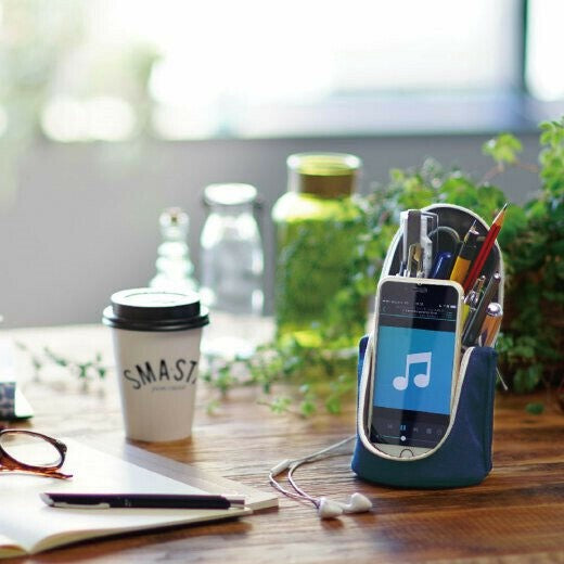 Sonic SMA•STA Standing Pen Case - Dark Blue