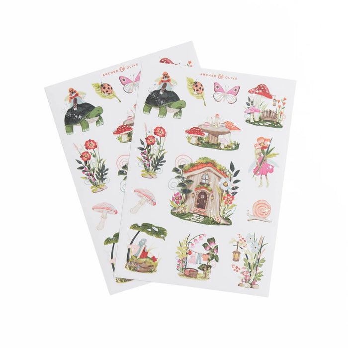 Fairy House Sticker Set