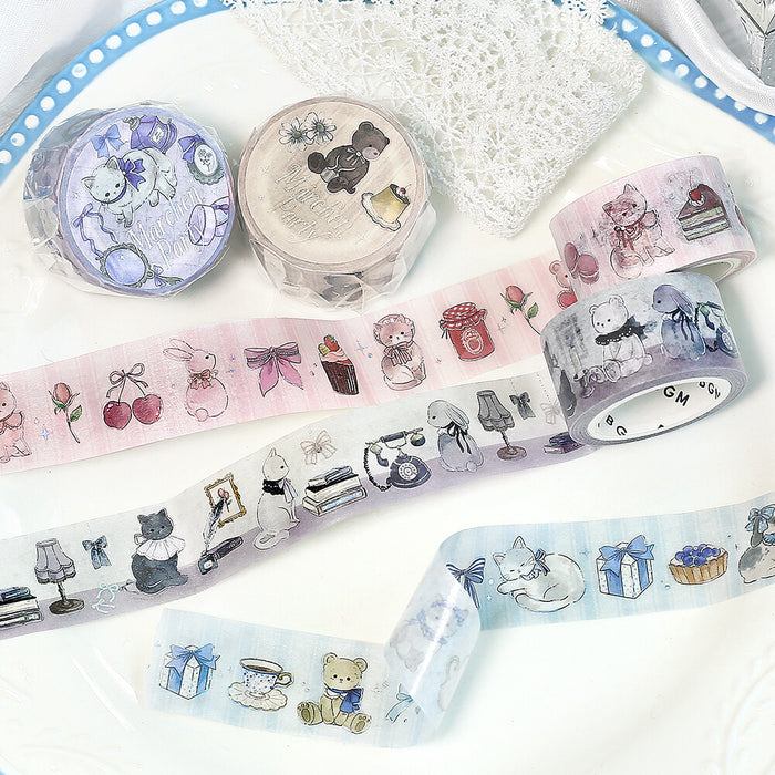 BGM 'Fairy Tale Party' Foil Washi Tape - Garden