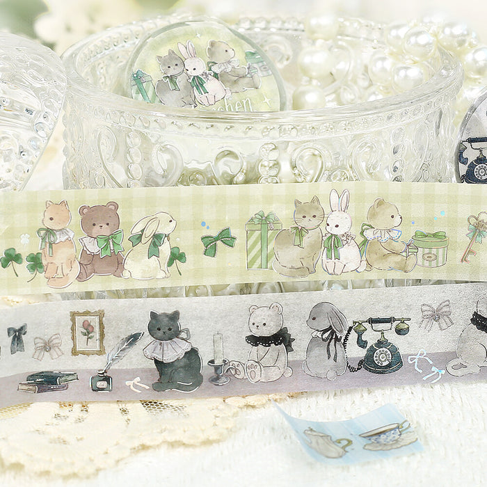 BGM 'Fairy Tale Party' Foil Washi Tape - Strawberry