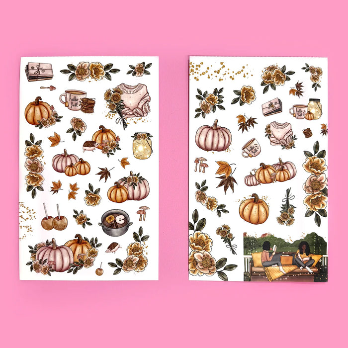 Fall Love Sticker Book