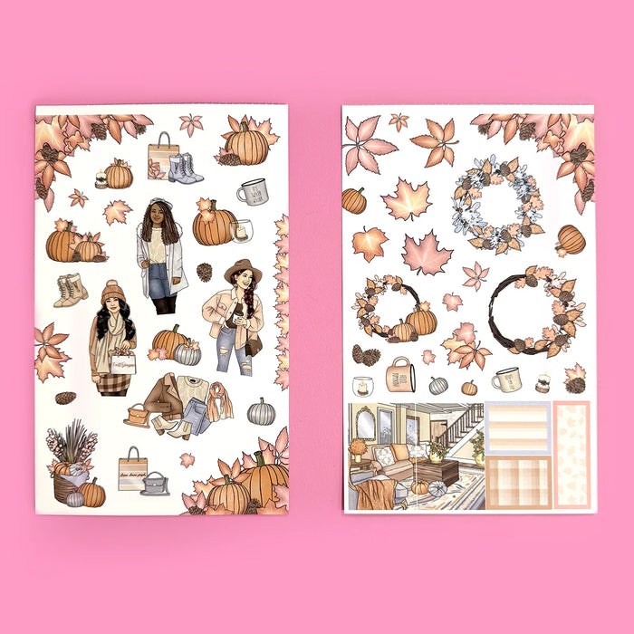 Fall Love Sticker Book