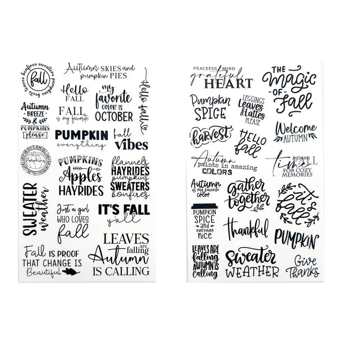 Fall Edit Deluxe Sticker Book