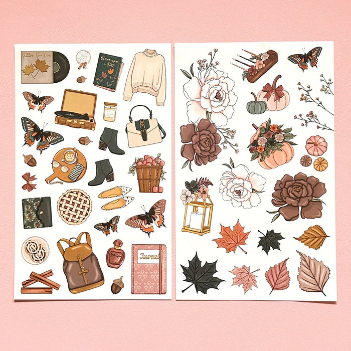 Fall Elements Sticker Book