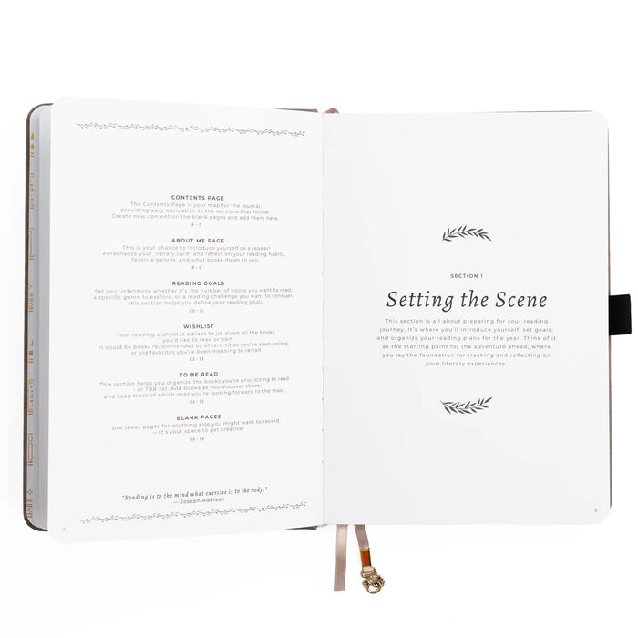 Books of Beauty A5 Reading Journal