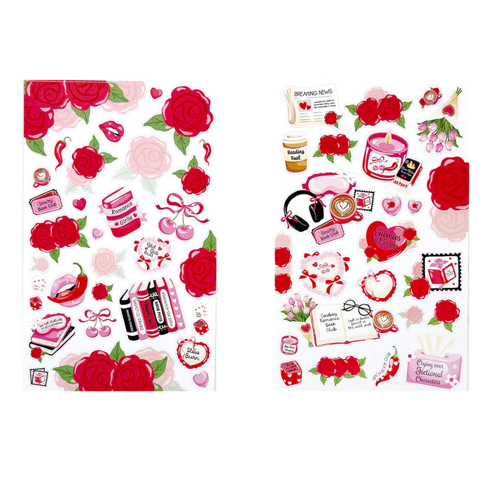 Fiction & Florals Deluxe Sticker Book