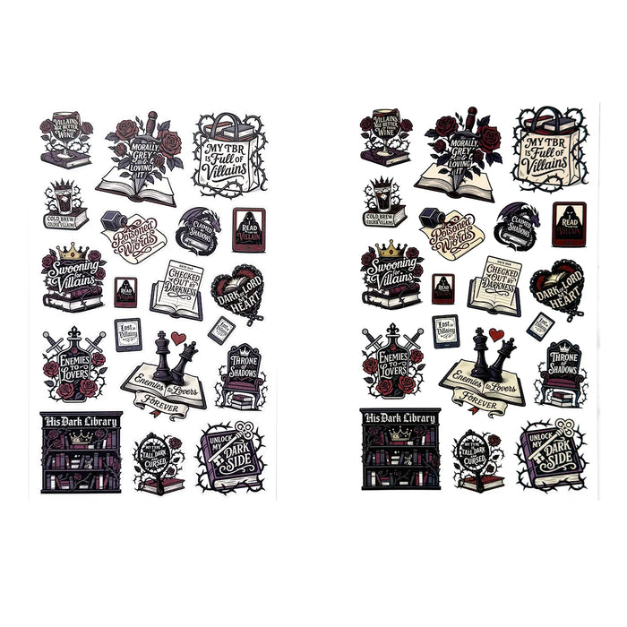 Fiction & Florals Deluxe Sticker Book