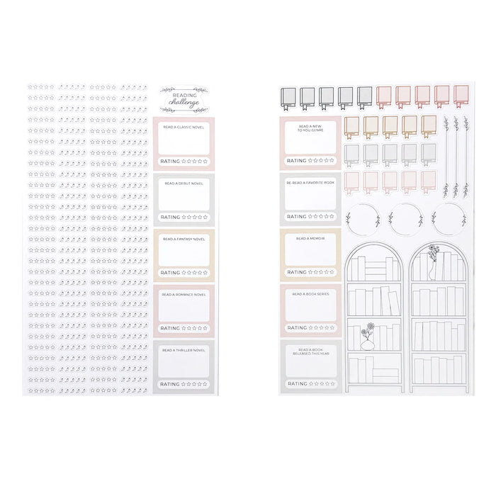 Fiction & Florals Deluxe Sticker Book