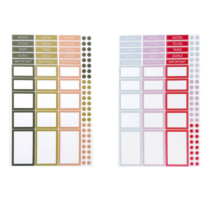 Fiction & Florals Deluxe Sticker Book