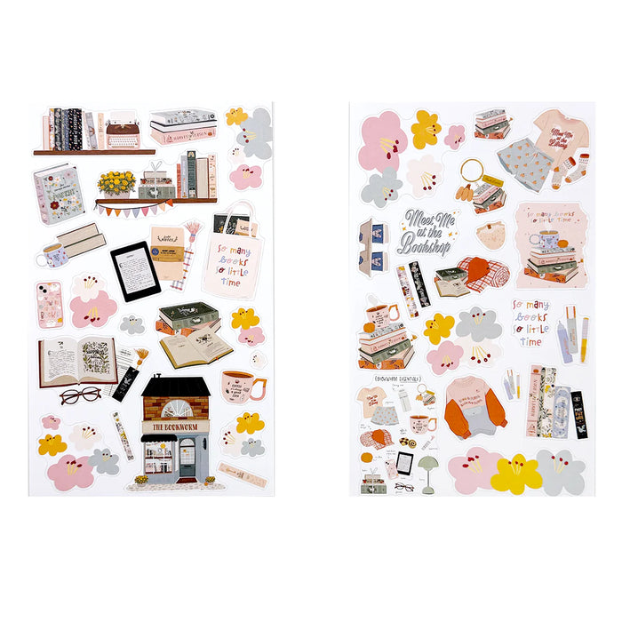 Fiction & Florals Deluxe Sticker Book