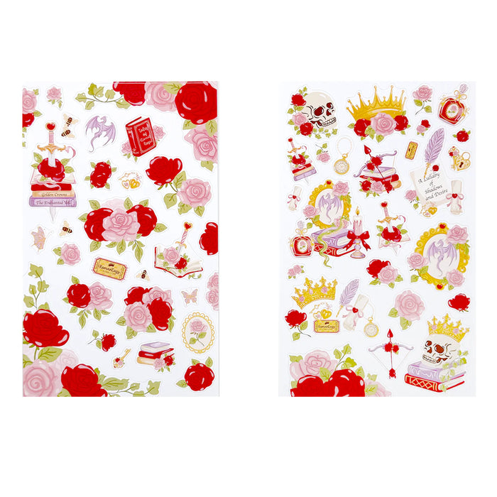 Fiction & Florals Deluxe Sticker Book