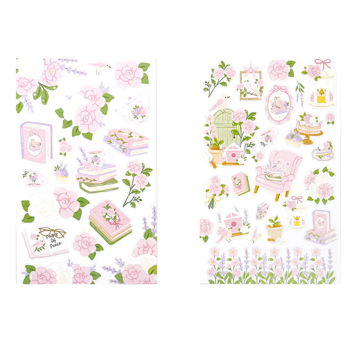 Fiction & Florals Deluxe Sticker Book