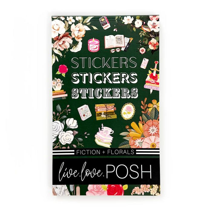 Fiction & Florals Deluxe Sticker Book