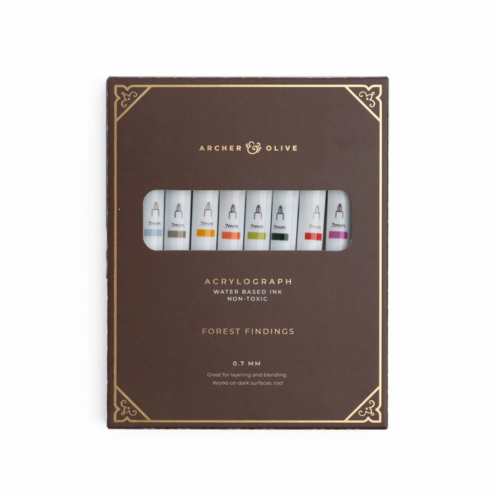 Forest Findings Acrylograph Pens 0.7mm Tip