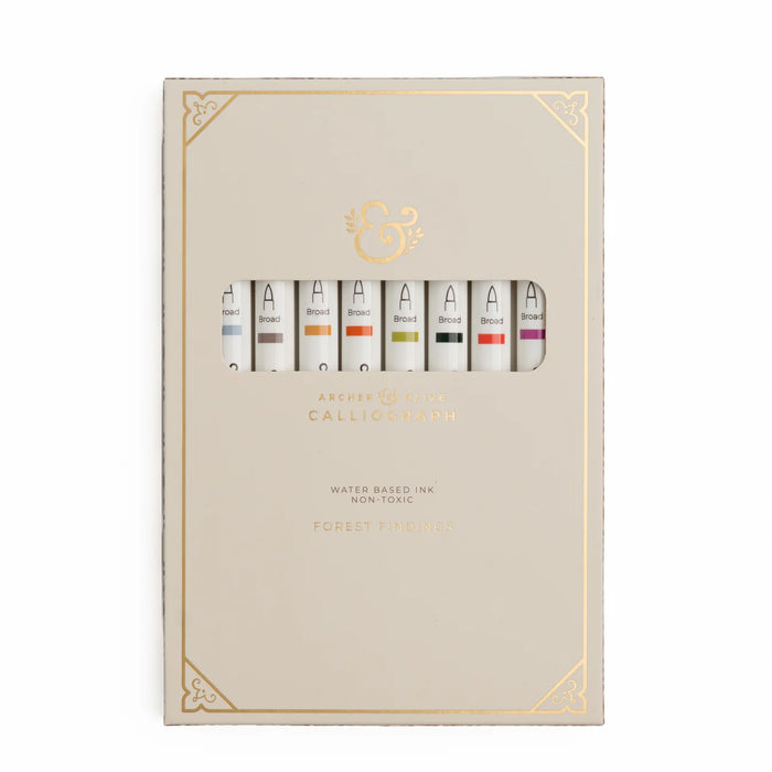 Forest Findings Calliograph Dual-Tipped Brush Pens