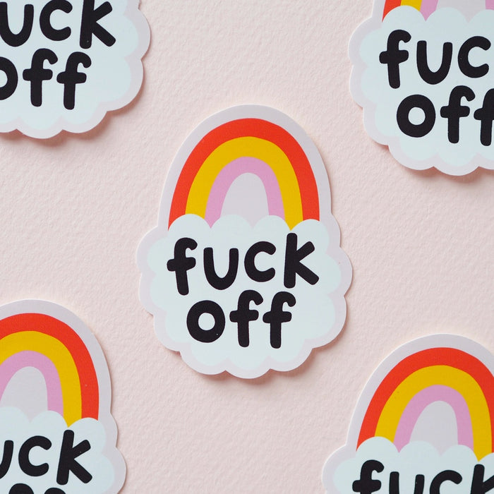 Fuck Off Sticker