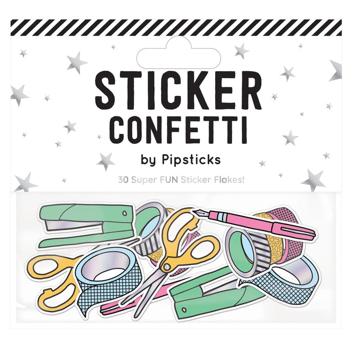 Gettin' Crafty Sticker Confetti by Pipsticks