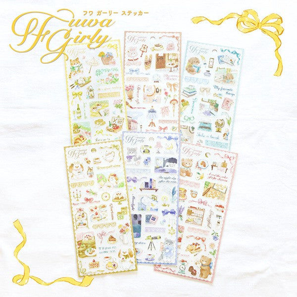 Mind Wave 'Girly' Series Stickers - Night