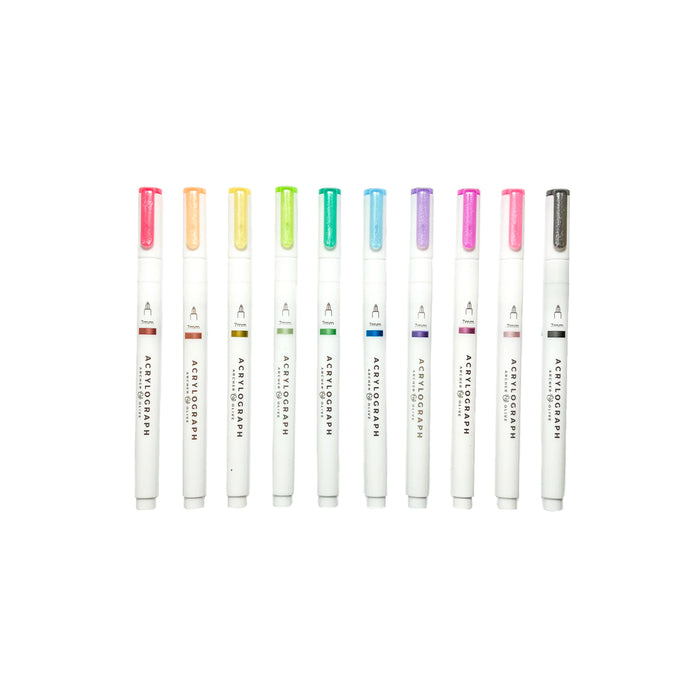 Glitter Acrylograph Pens 0.7mm Tip