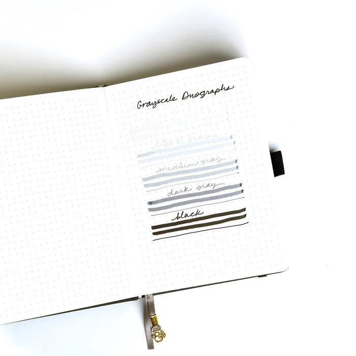 Duograph Dual-Tipped Pens Set of 5 - Grayscale