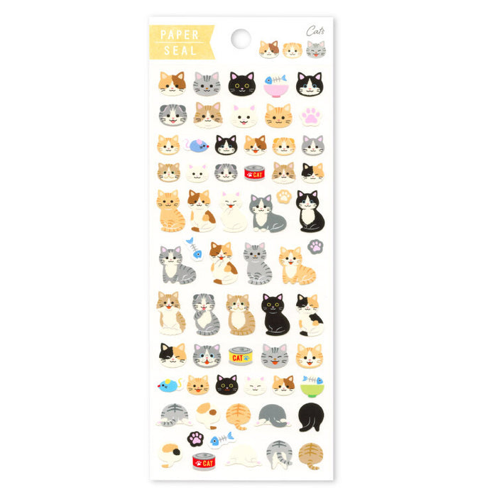 Paper Stickers - Cats