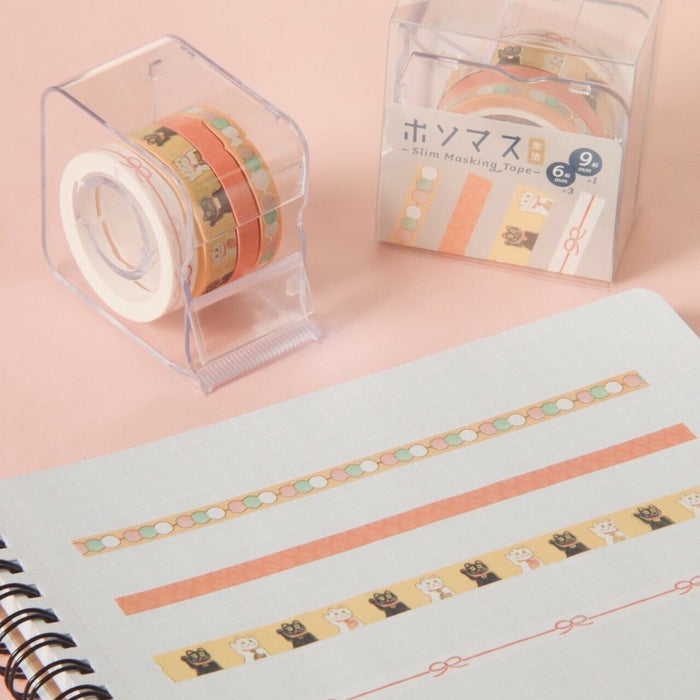 Washi Tape Set with Cutter - Lucky Charm