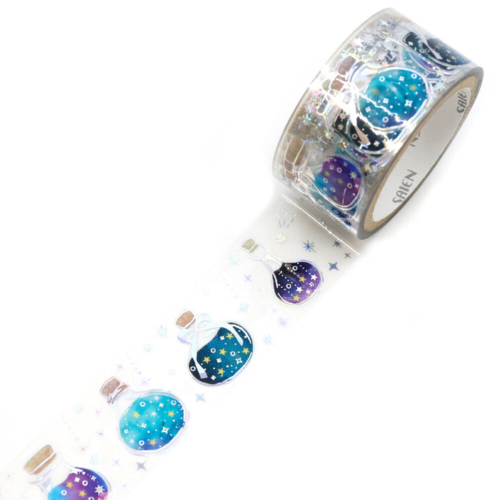 Twinkle Clear Tape - Starry Sky Bottle