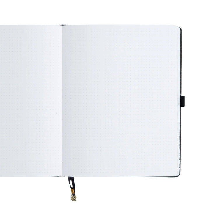 Coiled Key Letter Sized Dot Grid Notebook