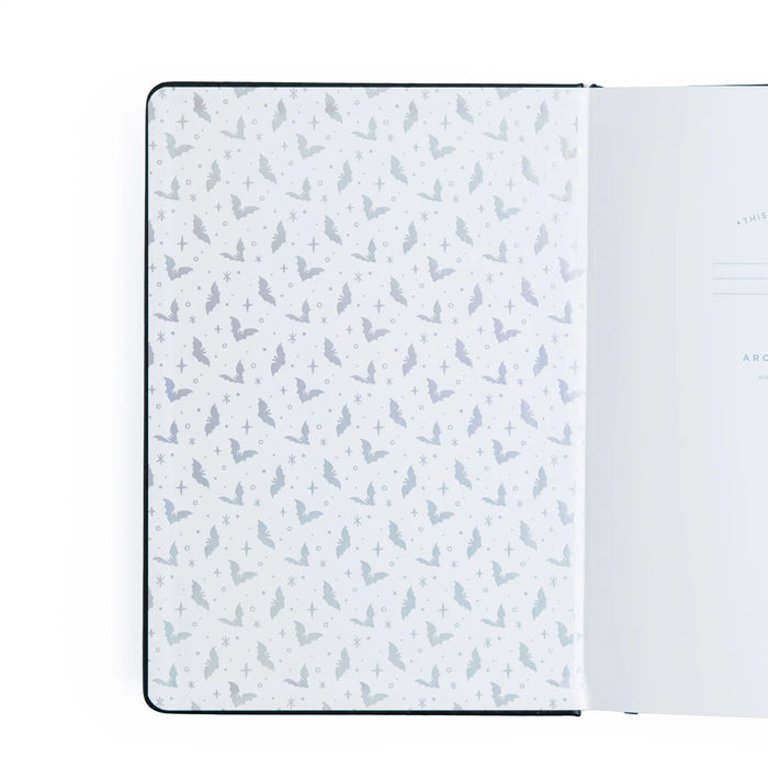 Cute Bat Dot Grid Notebook