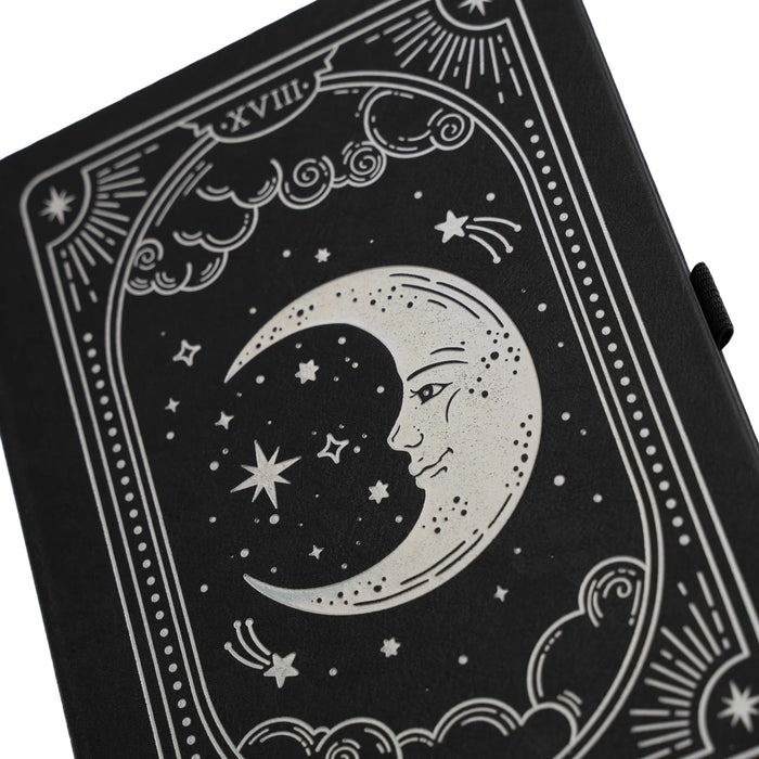 Lunar Veil Dot Grid Notebook