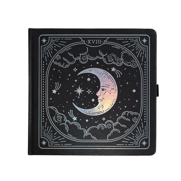 Lunar Veil Dot Grid Notebook