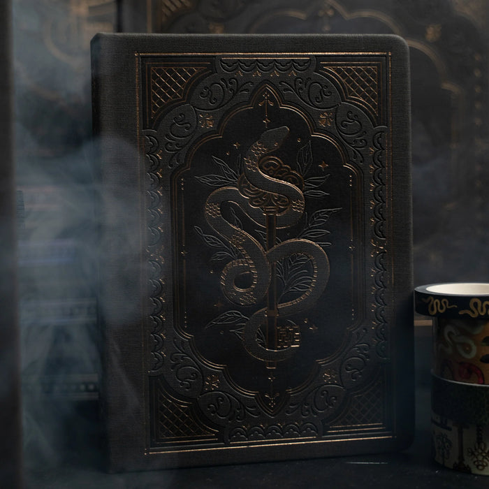 Coiled Key Dot Grid Notebook