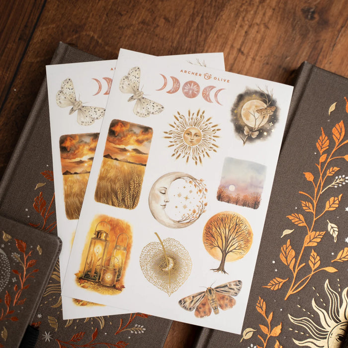 Harvest Moon Sticker Set