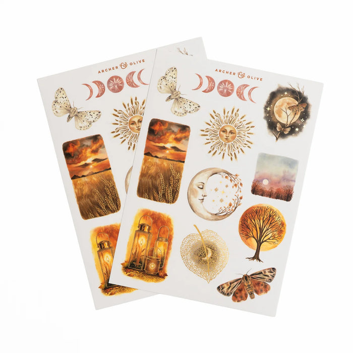 Harvest Moon Sticker Set
