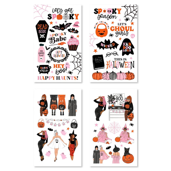 Rongrong Hey Boo! Halloween Planner Sticker Book