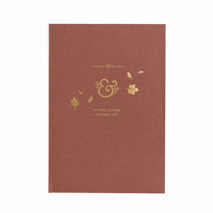 Homespun Sticker Set