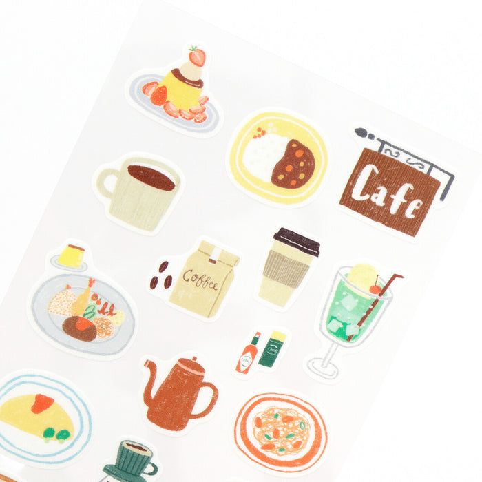 SAIEN x Tomatomayu Nice Day Stickers - Cafe