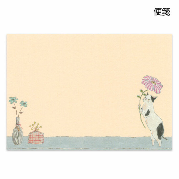 Tocoro Comugi Letter Writing Set - Flower