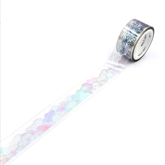 World Craft Clear Tape - Cotton Candy