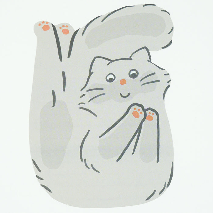 Cat Letter Set - Gray Cat