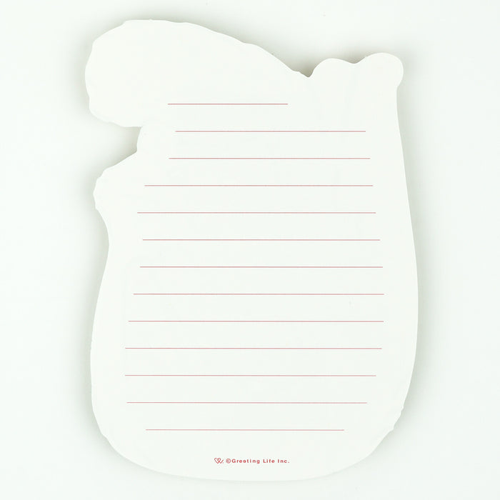 Cat Letter Set - Gray Cat