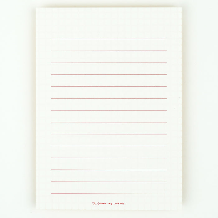 Cat Letter Set - Gray Cat