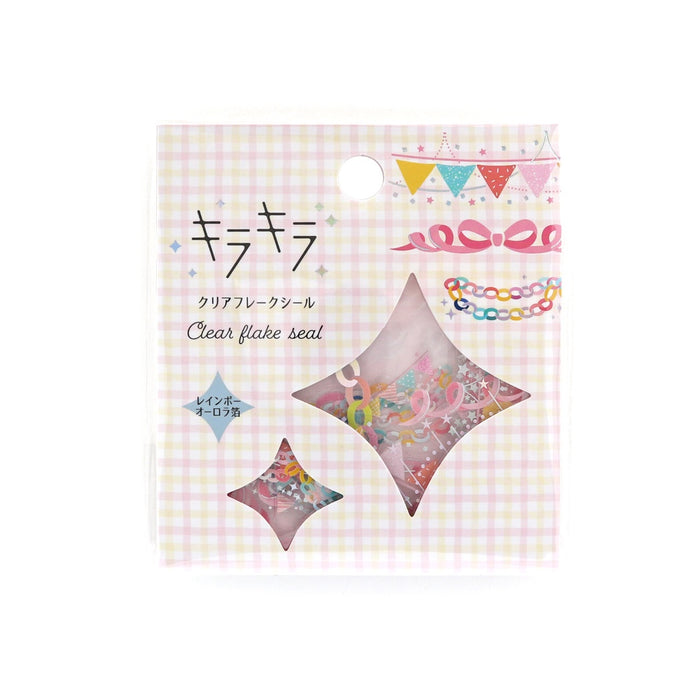 World Craft Japan Clear Flake Stickers - Decoration