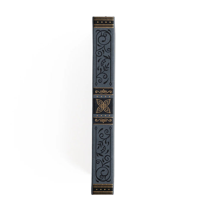 Storybook in Navy A5 Kraft Paper Dot Grid Notebook