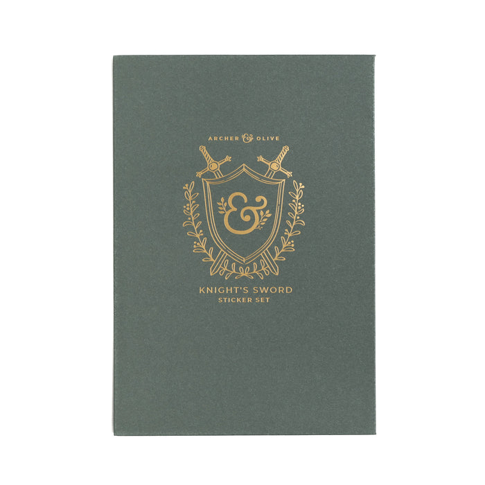 Knight's Sword Sticker Set