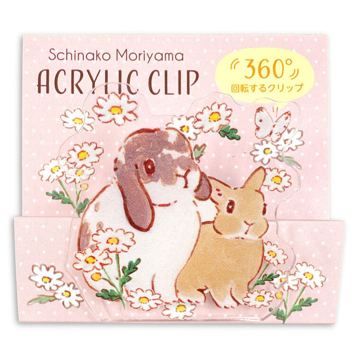 Schinako Moriyama Acrylic Clip - Daisy