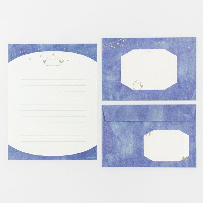 Letter Writing Set - Star & Bird
